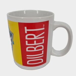 Vintage‎ Dilbert Trapped in a Dilbert World Coffee Mug Andrews McMeel Publishing
